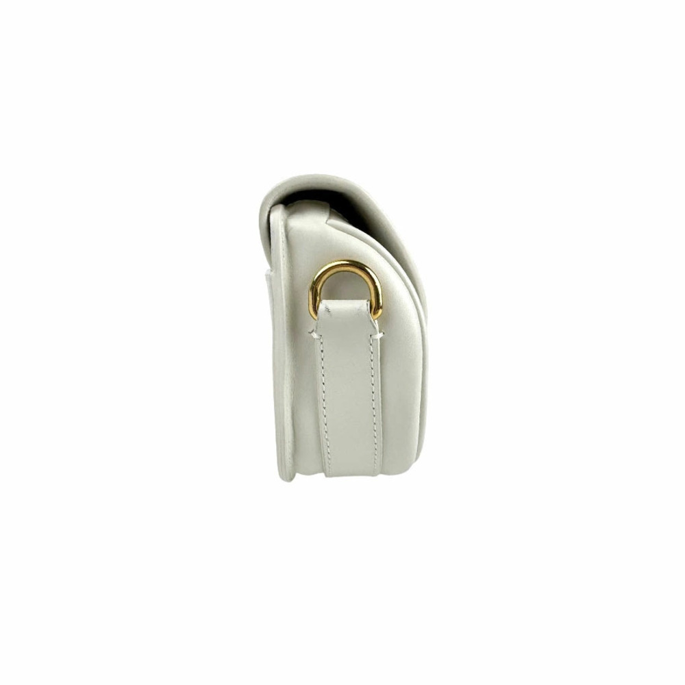 Christian Dior Boy East West Shoulder Bag Leather White - Picture 2 of 5